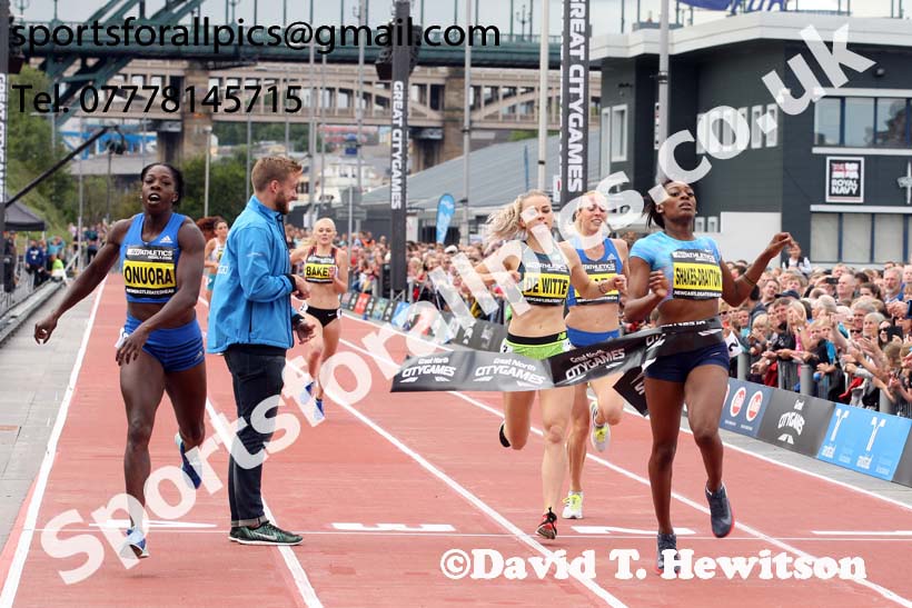 Womens 500 metres, 2017 Great North CityGames, Gateshead/Newcaste. Photo: David T. Hewitson/Sports for All Pics
